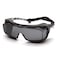 Pyramex Cappture, Safety Glasses, Anti-Fog & Anti-Scratch, Gray Lens, Grey Frame, Full-Frame S9920STMRG - alternate 1